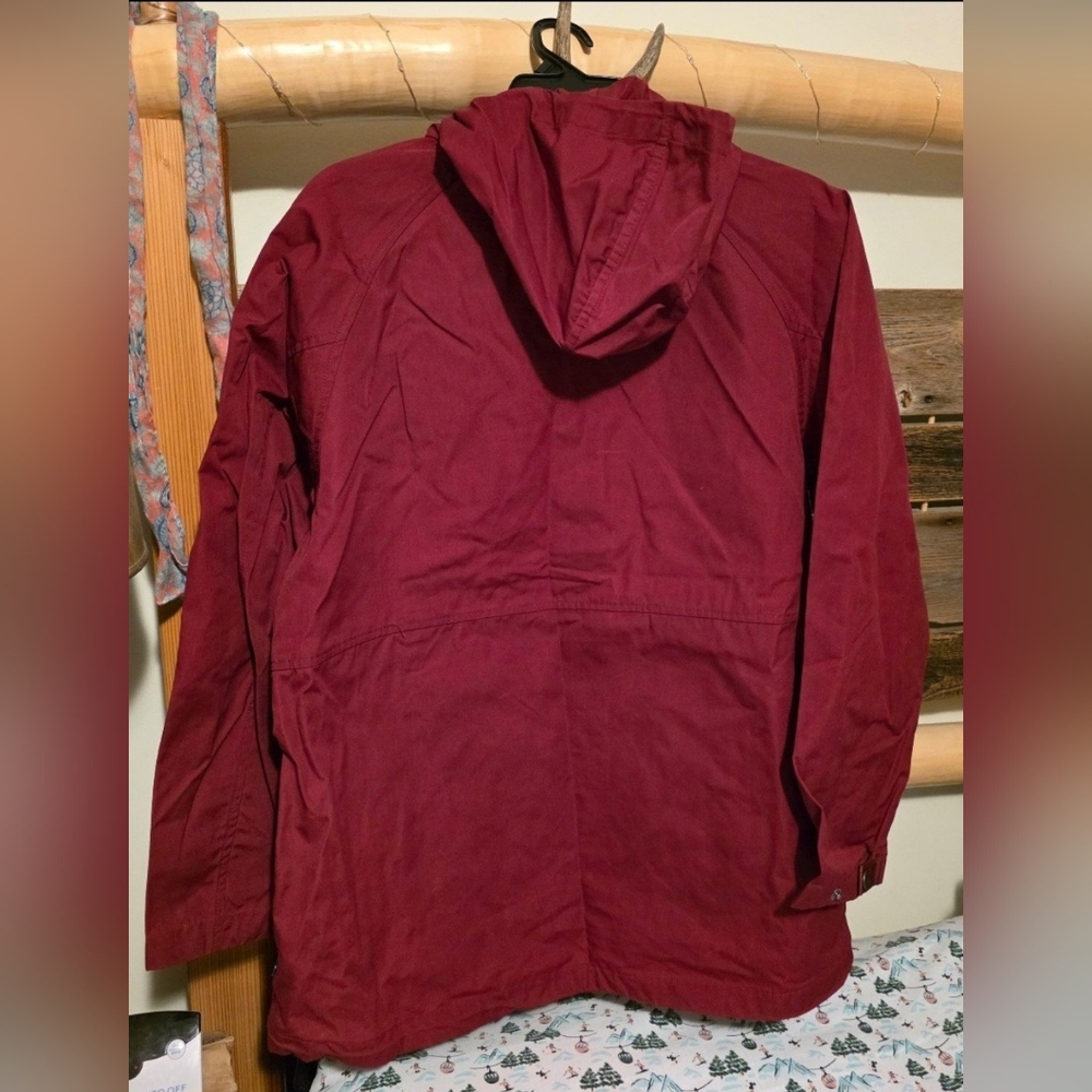 Fjallraven Vardag Anorak Womens Medium Red - Picture 2 of 3